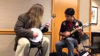 Follow the Leader - Jeff and Tristan Scroggins at Wintergrass 2015