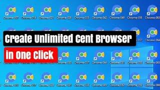 Download Portable Cent Browser | How to Create Unlimited Cent Browser Profile