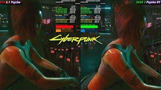 Cyberpunk 2077 Psycho Ray Tracing DLSS 3 VS FSR 2.1 4K | RTX 4090 | RX 7900 XTX