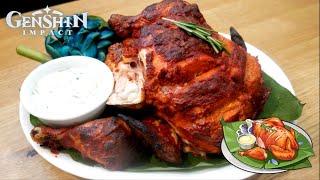 Genshin Impact Recipe #77 / Tandoori Roast Chicken