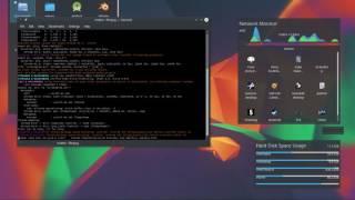 kde plasma 5 network system monitor refresh problem