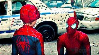 Spider-Man VS Rhino | Final Scene | The Amazing Spider-Man 2 | CLIP  4K