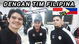 NGOBROL DENGAN PEMAIN TIMNAS PHILIPINA (Satu pesawat )