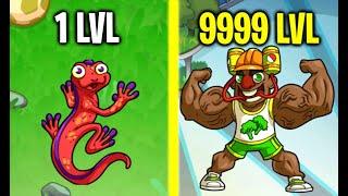 MAX LEVEL MR STEROID EVOLUTION! World Evolution Unlimited Gold & Diamond HACK! (9999+ Level!)