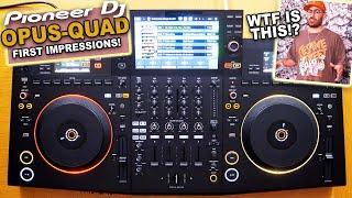 Pioneer DJ OPUS-QUAD - Not what we expected! Quick look & first impressions #TheRatcave