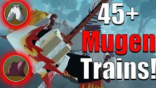 What 45 Mugen Trains Looks Like In Project Slayers! (Update 1.5)