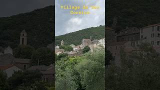 Tox ou Tocchisu, beau village de montagne de Haute Corse, église St Jean-Baptiste & oratoire #corse