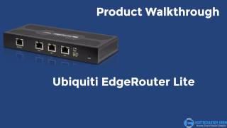 Ubiquiti EdgeRouter Lite Walkthrough