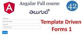 Forms in Angular | Angular Forms tutorial  | Angular Form validations | Angular Forms in Telugu