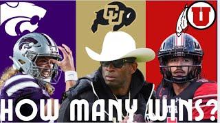 UTAH, KANSAS STATE & COLORADO, BIG 12 WIN PREDICTIONS