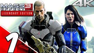 MASS EFFECT 3 Legendary Edition - Gameplay Walkthrough Part 1 [FULL GAME 4K 60FPS] No Commentary