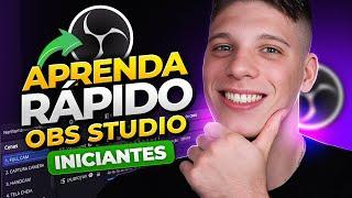 OBS STUDIO PARA INICIANTES (Cenas, Fontes, Teclas de Atalho, Áudio e MAIS!)