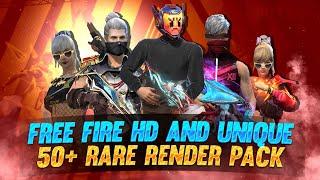 Free Fire Character Png pack || 20+ Hd & Unique render || ff render pack || Noob Galaxy ff