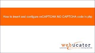 How to insert and configure reCAPTCHA NO CAPTCHA code in php