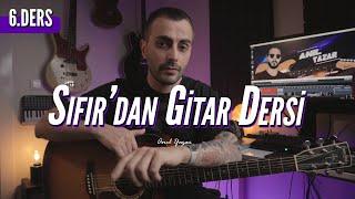 SIFIRDAN GİTAR 6. DERS (1-3-2-4 Egzersizi & D Akoru)