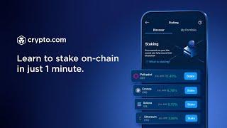 How to Stake Your Assets On-Chain in 60 Seconds