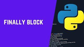 finally block in python