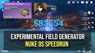 Speedrun Experimental Field Generator Boss | Genshin Impact