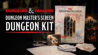 Dungeon Master Screen Dungeon Kit Overview | D&D