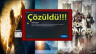 Ubisoft Connect Starting Game Hatası Çözüldü!!!!! (Rainbow six siege , Far Cry, For Honor)