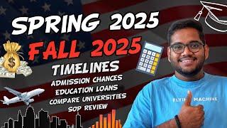 Spring & Fall 2025 : Top Tools for University Shortlisting & Admission | MS IN USA