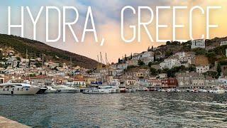 A Relaxing Day Trip to the Island of Hydra, Greece: An Island with No Cars Allowed || Greece Travel