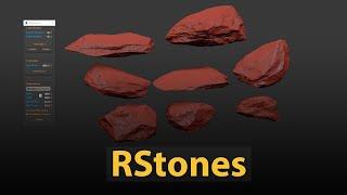 RStones | Free 3dsMax Scripts To Generate Rock Models