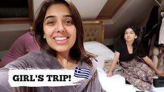 Girl's trip to Greece! | Annam Ahmad Vlog