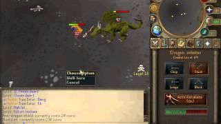 Solidscape green dragon hunting d spear drop! woot!