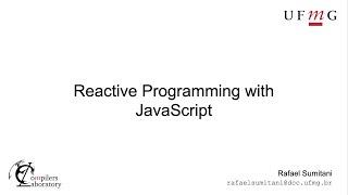 Reactive Programming with JavaScript