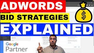 Adwords Bid Strategies EXPLAINED By An Adwords Expert 