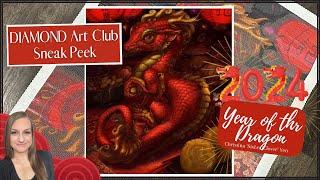 Diamond Art Club Sneak Peek “The Year of the Dragon”  by Christina Sixthleafclover Yen!