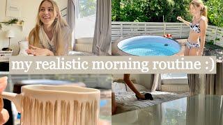 my realistic morning routine for summer :) *lazy girl version*