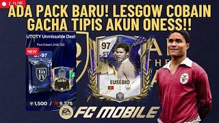 ADA PACK BARU! LESGOW COBAIN GACHA TIPIS AKUN ONESS! | EA FC Mobile Indonesia