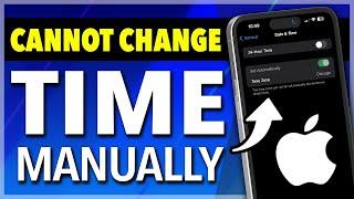 How To Fix Time Zone Cannot Be Set Manually