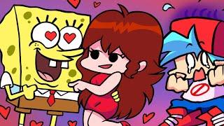 SPONGEBOB STEALS GIRLFRIEND!? - Friday Night Funkin Animation