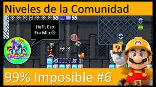 Un nivel un poco Complicadete - 99% Imposibles #6 - SMMWE - Gabros