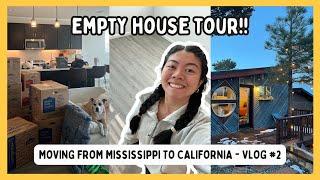 EMPTY HOUSE TOUR  Part 2 of Our Cross Country Move/Roadtrip 
