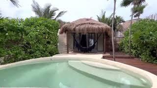 #Tulum Zona Hotelera | Papaya Playa Project | Casita Oceanview with pool | room B | room tour.