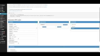 WooCommerce UPS shipping label and tracking code extension.