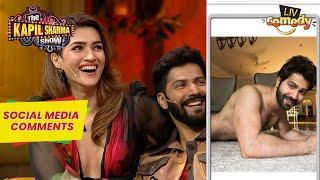 क्या Yoga के बहाने Varun Dhawan करा रहे हैं Massage? | The Kapil Sharma Show | Social Media Comments