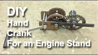 DazeCars DIY Hand Rotation Crank for an Engine Stand