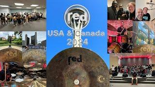 Red Cymbals On the Road in the USA and Canada: Hangouts, Drum Sheds and Performances