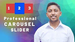 How to make carousel slider using html css & jquery | owl-carousel slider bangla tutorial