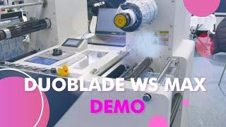 DUOBLADE WS MAX DEMO DRUPA2024VALLOY