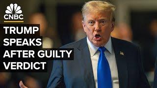 Former President Donald Trump speaks after being found guilty in hush money case — 5/31/2024