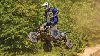 Pro Rookie Mason Jackson Ripping his TDR YFZ450R at Briarcliff MX