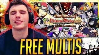 FACECAM EDITION!! Final Free Multi Summons | Naruto Ultimate Ninja Blazing