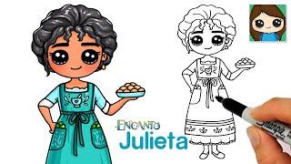 How to Draw Julieta Madrigal Disney Encanto