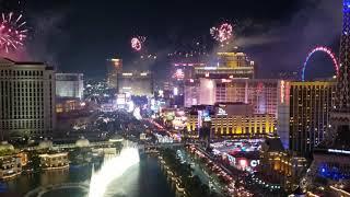 Fourth 4th of July Las Vegas Fireworks Cosmo/Caesars/TI/Resorts World/Venetian/Planet Hollywood WOW!